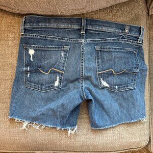 7 For All Mankind - Josephina Cut off shorts 28